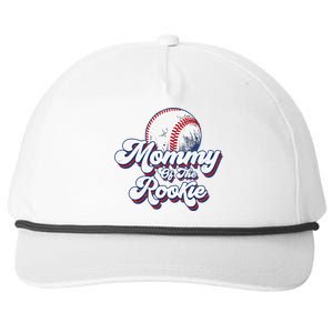 Mommy of Rookie 1st Birthday Baseball Theme Matching Party Snapback Five-Panel Rope Hat