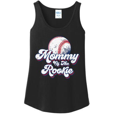 Mommy of Rookie 1st Birthday Baseball Theme Matching Party Ladies Essential Tank