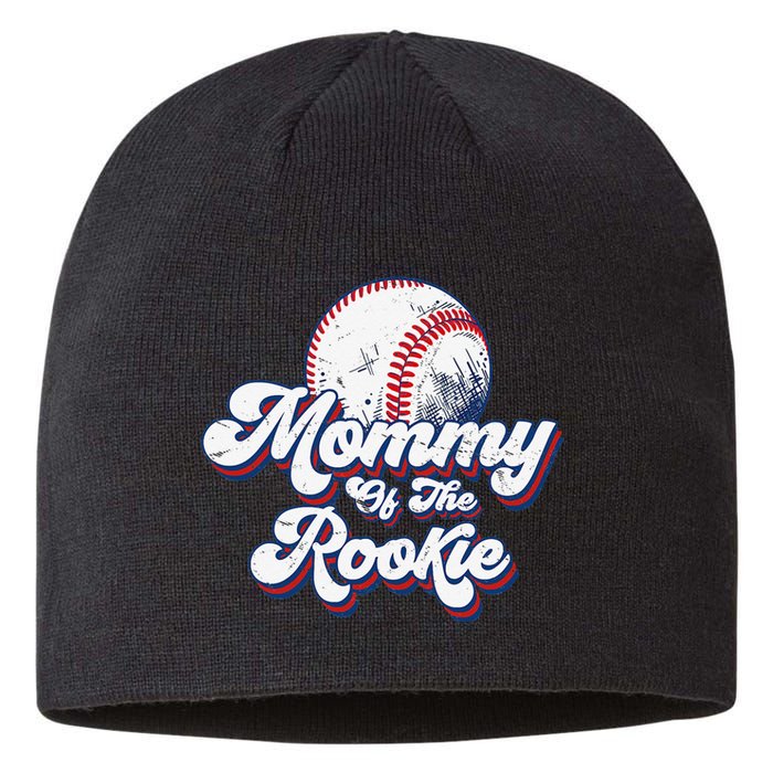 Mommy of Rookie 1st Birthday Baseball Theme Matching Party Sustainable Beanie