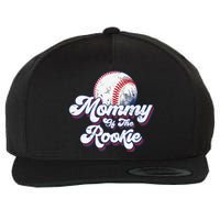 Mommy of Rookie 1st Birthday Baseball Theme Matching Party Wool Snapback Cap