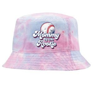 Mommy of Rookie 1st Birthday Baseball Theme Matching Party Tie-Dyed Bucket Hat