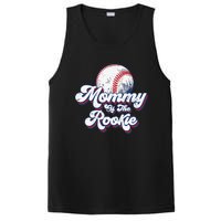 Mommy of Rookie 1st Birthday Baseball Matching Party PosiCharge Competitor Tank