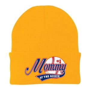 Mommy Of Rookie 1st Birthday Baseball Theme Matching Party Knit Cap Winter Beanie