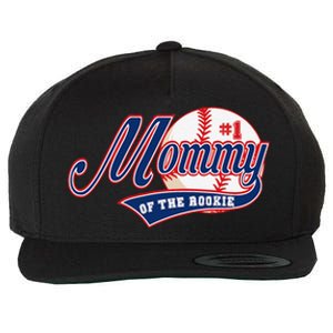 Mommy Of Rookie 1st Birthday Baseball Theme Matching Party Wool Snapback Cap