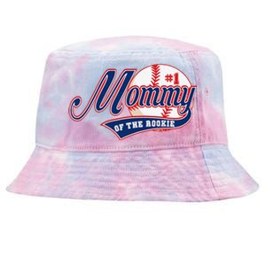 Mommy Of Rookie 1st Birthday Baseball Theme Matching Party Tie-Dyed Bucket Hat