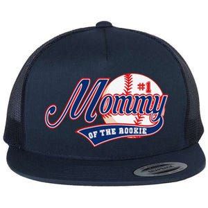 Mommy Of Rookie 1st Birthday Baseball Theme Matching Party Flat Bill Trucker Hat