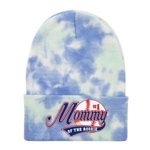 Mommy Of Rookie 1st Birthday Baseball Theme Matching Party Tie Dye 12in Knit Beanie