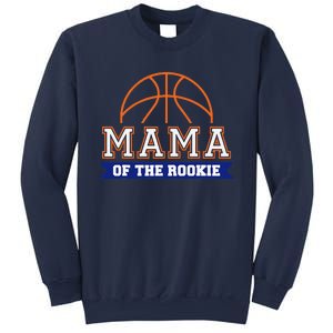 Mama Of Rookie 1st Birthday Basketball Theme Matching Party Sweatshirt