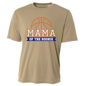 Mama Of Rookie 1st Birthday Basketball Theme Matching Party Cooling Performance Crew T-Shirt