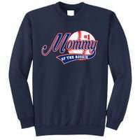 Mommy Of Rookie 1st Birthday Baseball Theme Matching Party Sweatshirt