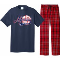 Mommy Of Rookie 1st Birthday Baseball Theme Matching Party Pajama Set