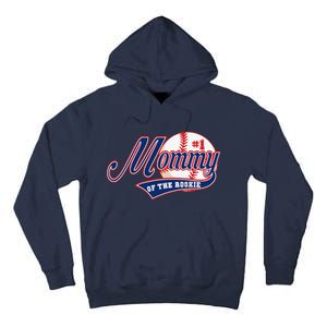 Mommy Of Rookie 1st Birthday Baseball Theme Matching Party Tall Hoodie