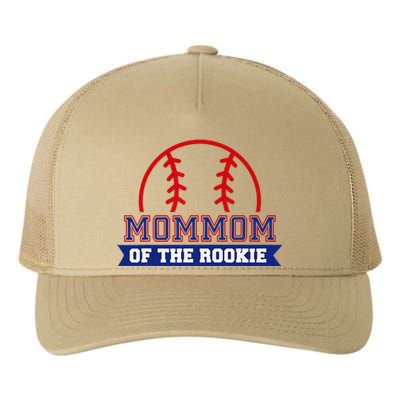 Mommom Of Rookie 1st Birthday Baseball Theme Matching Party Yupoong Adult 5-Panel Trucker Hat