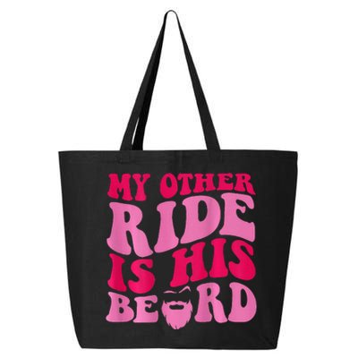 My Other Ride Is His Beard 25L Jumbo Tote