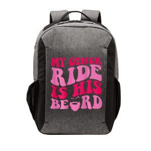 My Other Ride Is His Beard Vector Backpack