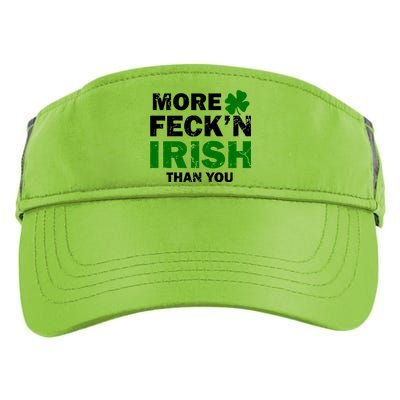 More Feck'n Irish Than You Funny Adult Drive Performance Visor