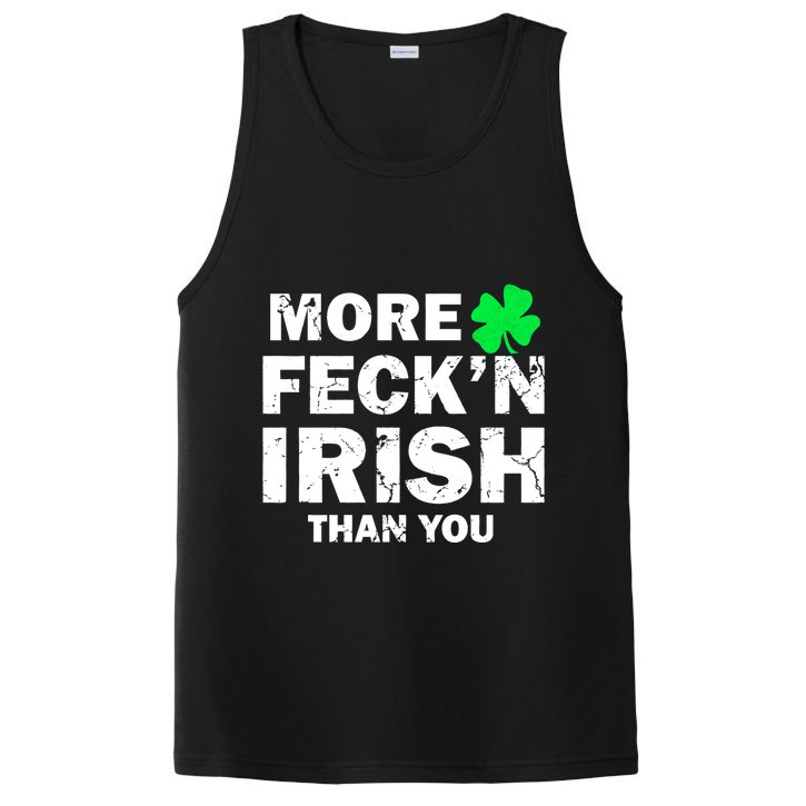 More Feck'n Irish Than You Funny PosiCharge Competitor Tank
