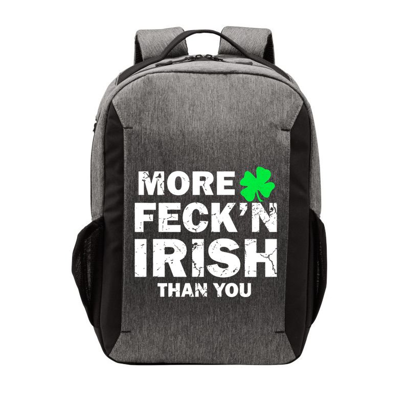 More Feck'n Irish Than You Funny Vector Backpack