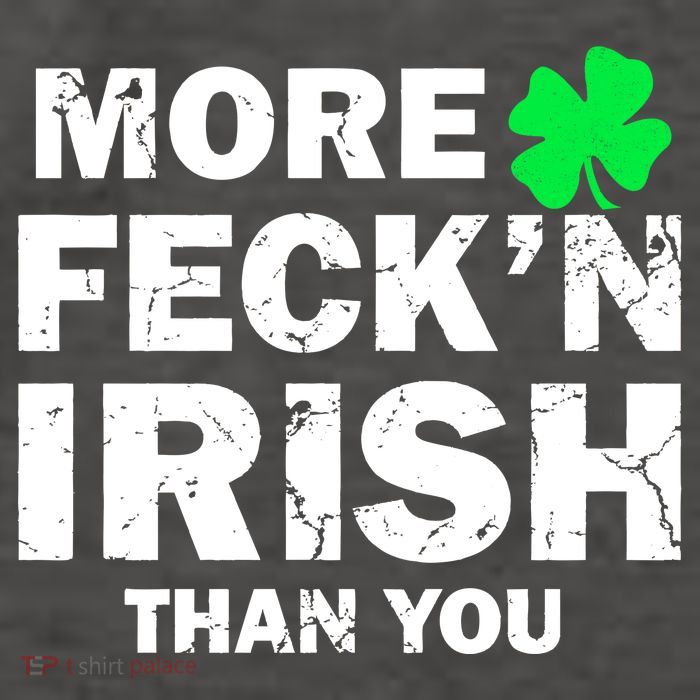 More Feck'n Irish Than You Funny Vector Backpack