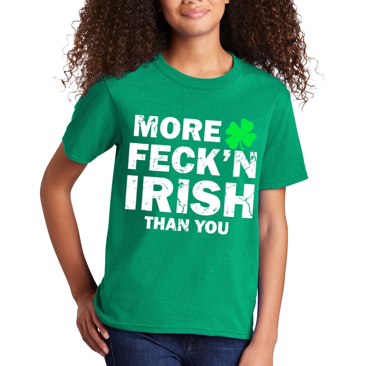 More Feck'n Irish Than You Funny Kids T-Shirt