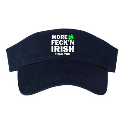 More Feck'n Irish Than You Funny Valucap Bio-Washed Visor