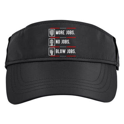 More Jobs No Jobs Blow Jobs Pro Trump Adult Drive Performance Visor
