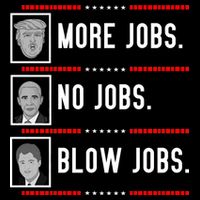 More Jobs No Jobs Blow Jobs Pro Trump Bucket Hat