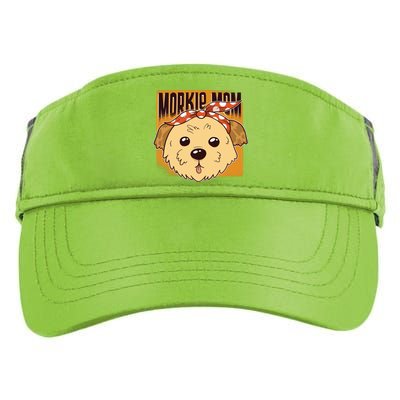 Morkie Mom Adult Drive Performance Visor