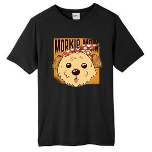 Morkie Mom Tall Fusion ChromaSoft Performance T-Shirt