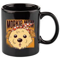 Morkie Mom 11oz C Handle Ceramic Mug