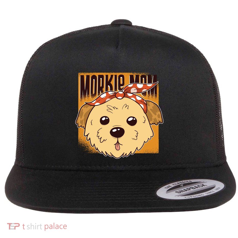 Morkie Mom Flatbill Hat