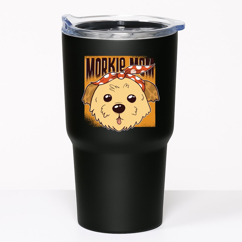 Morkie Mom Tumbler