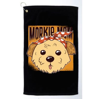 Morkie Mom Platinum Collection Golf Towel