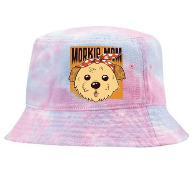 Morkie Mom Tie-Dyed Bucket Hat