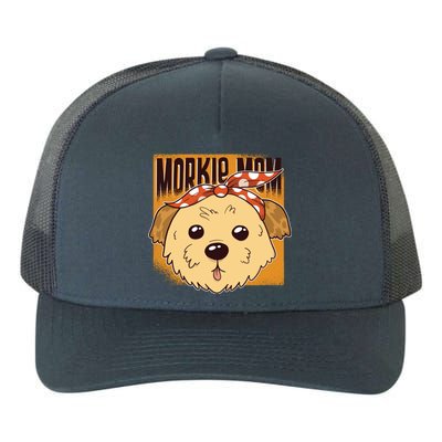 Morkie Mom Yupoong Adult 5-Panel Trucker Hat