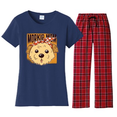 Morkie Mom Women's Flannel Pajama Set