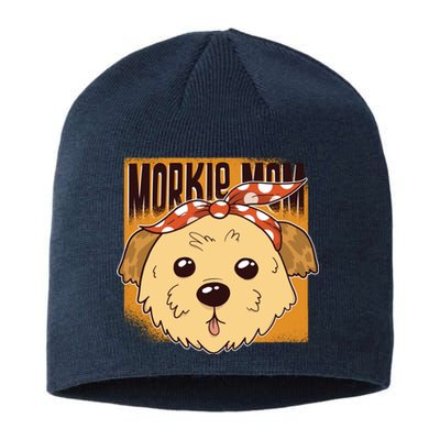 Morkie Mom Sustainable Beanie