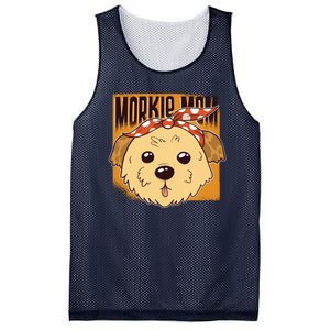 Morkie Mom Mesh Reversible Basketball Jersey Tank