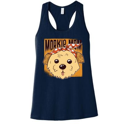 Morkie Mom Women's Racerback Tank