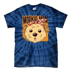 Morkie Mom Tie-Dye T-Shirt