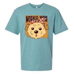 Morkie Mom Sueded Cloud Jersey T-Shirt