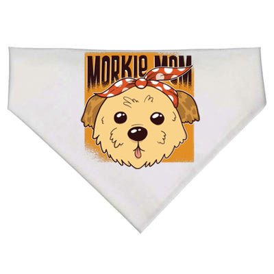 Morkie Mom USA-Made Doggie Bandana