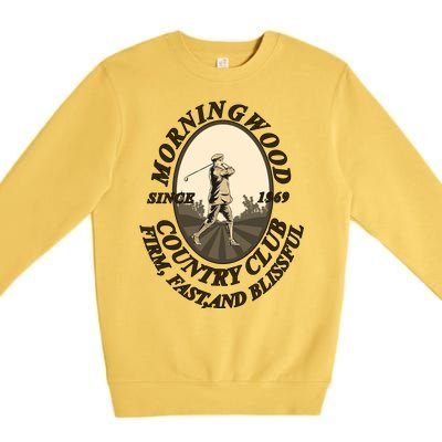 Morningwood Country Club Classic Golf Premium Crewneck Sweatshirt