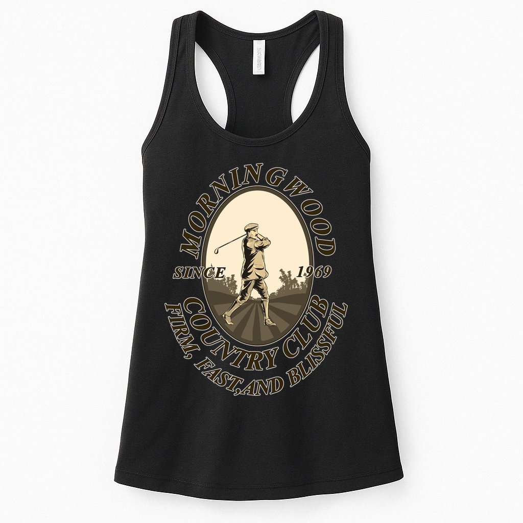 Morningwood Country Club Classic Golf Womens Tank Top