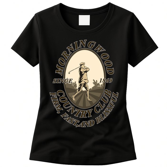 Morningwood Country Club Classic Golf Womens T-Shirt