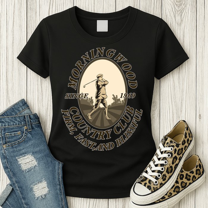 Morningwood Country Club Classic Golf Womens T-Shirt