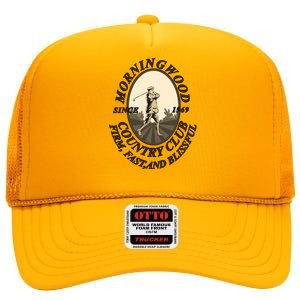 Morningwood Country Club Classic Golf High Crown Mesh Back Trucker Hat