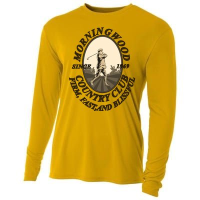 Morningwood Country Club Classic Golf Cooling Performance Long Sleeve Crew