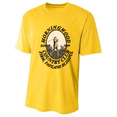 Morningwood Country Club Classic Golf Youth Performance Sprint T-Shirt