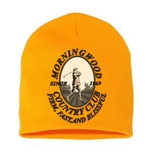 Morningwood Country Club Classic Golf Short Acrylic Beanie